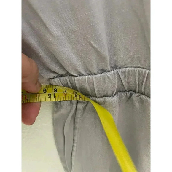 Cloth and Stone Anthropology Womens Wrap Front Top Romper Jumpsuit Overa… - Picture 3 of 8